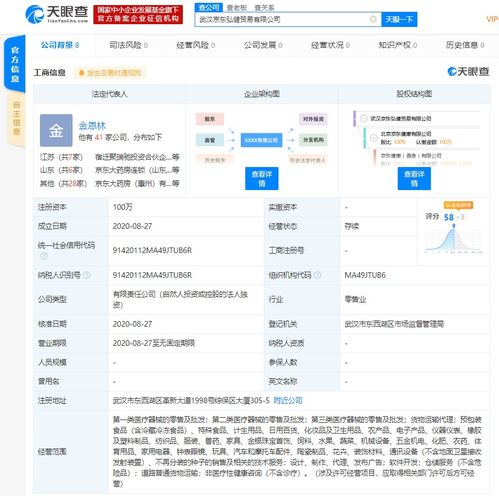 京東健康布局華中市場，武漢新公司拓寬醫療器械業務版圖
